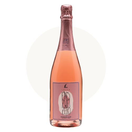 NV Eins Zwei Zero Sparkling Rose 0.0%, Leitz