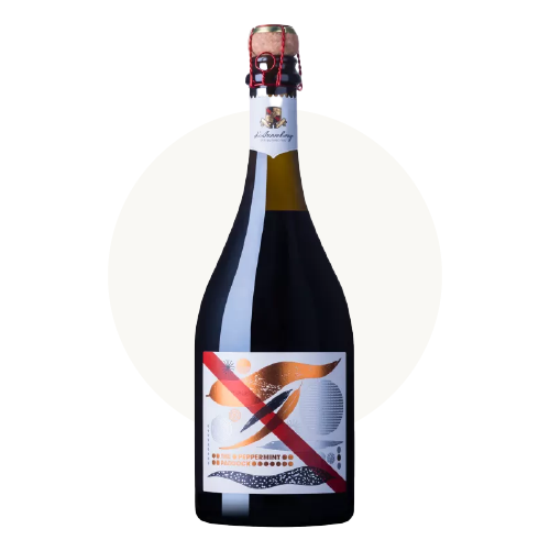NV The Peppermint Paddock Red Sparkling Chambourcin, d'Arenberg